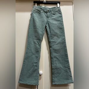 Women's Green Jeans